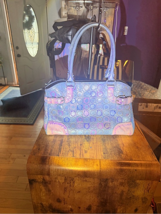 Salvatore Ferragamo Handbags - Salvatore Ferragamo one of a kind!! color changing iridescent!